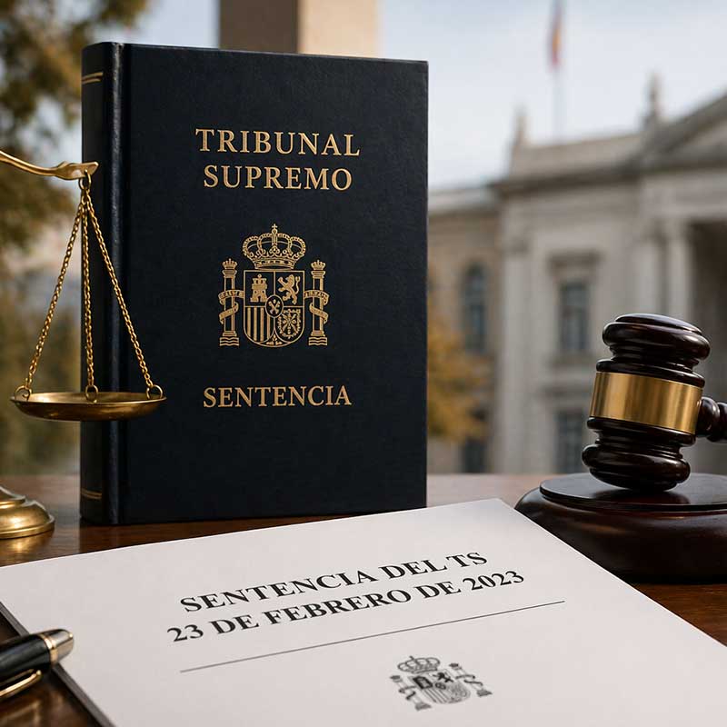 Sentencia del TS 23 de febrero de 2023