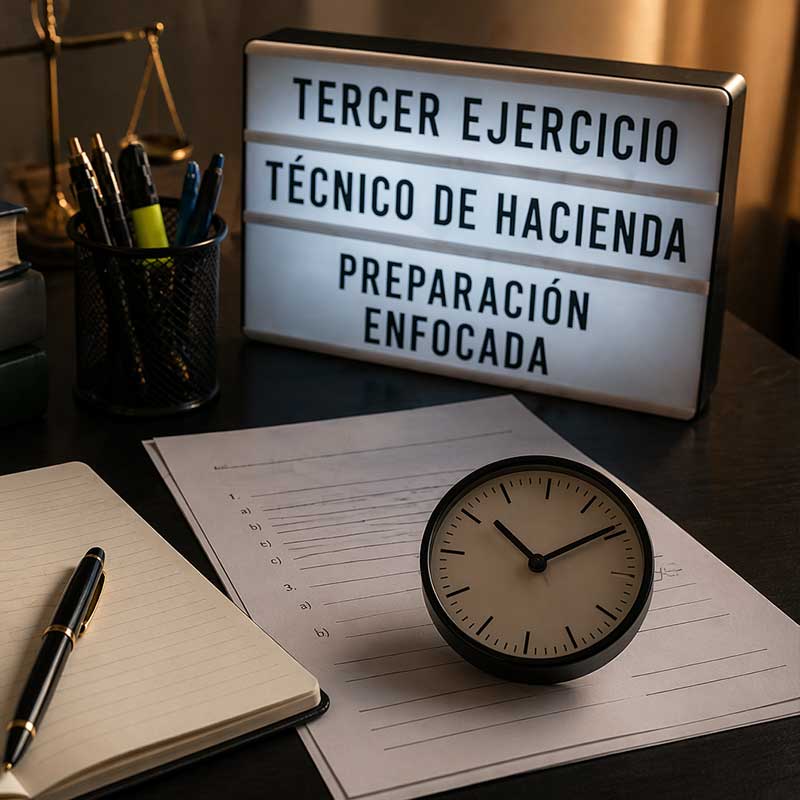 tercer ejercicio tecnico de hacienda